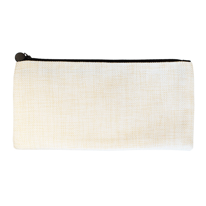 Sublimation Linen Cosmetic Bag, 23*11.5cm