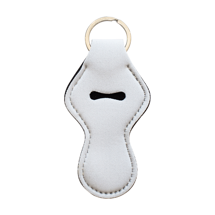 Neoprene Chapstick Holder Keychain, 5.5*10.5cm