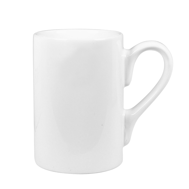 10oz Ceramic White Mug