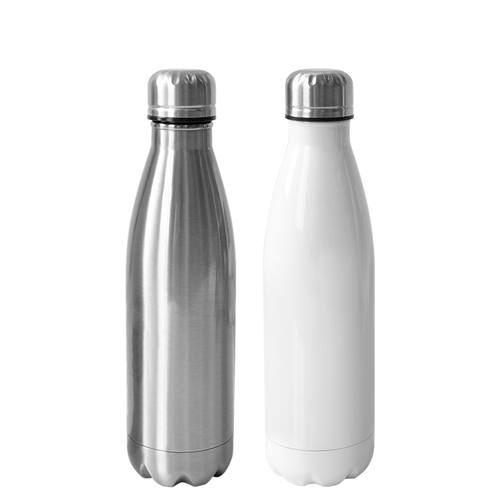 17oz Stainless Steel Cola Shaped Bottle