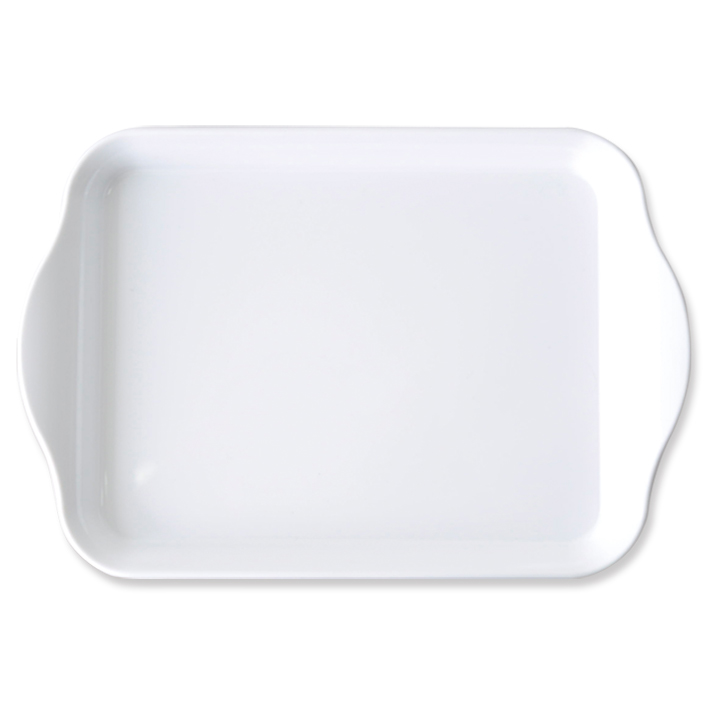 5.5"x7.5" Polymer White Plate