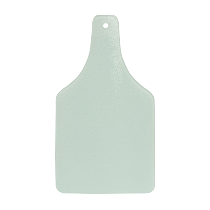 Bottle Shape Glass Chopping Board,19x36cm