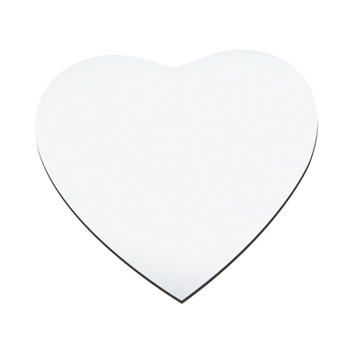 Mouse Pad, Heart 19.5x23.5x0.5cm