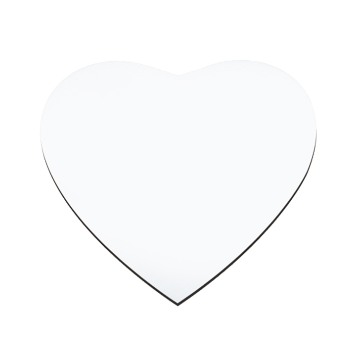 Mouse Pad, Heart 19.5x23.5x0.6cm