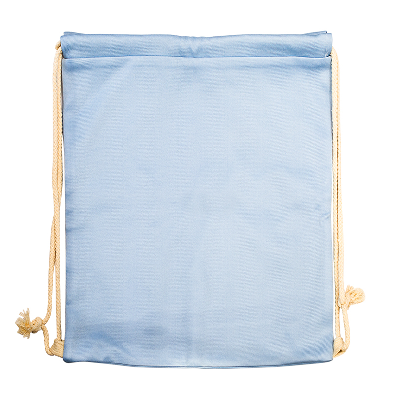Sublimation Jean-Blue Fabric Drawstring Bag,33x46 cm