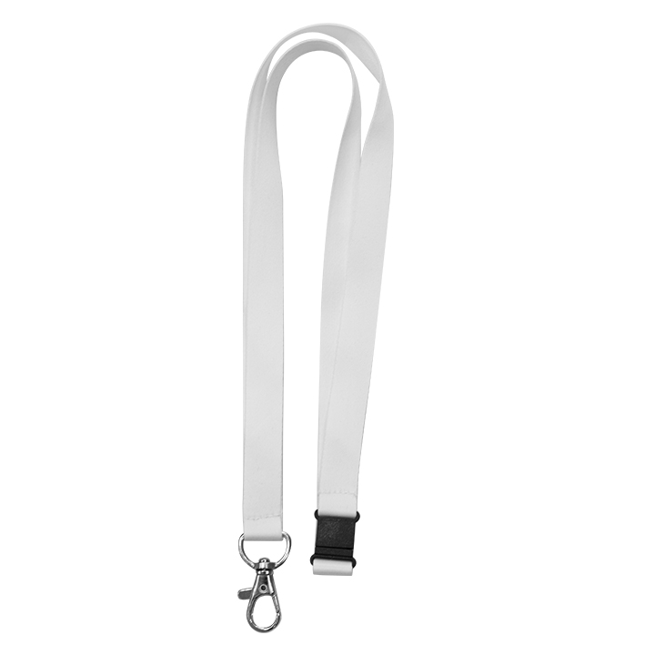 Sublimation Polyester Lanyard,White (Width:1.5cm)