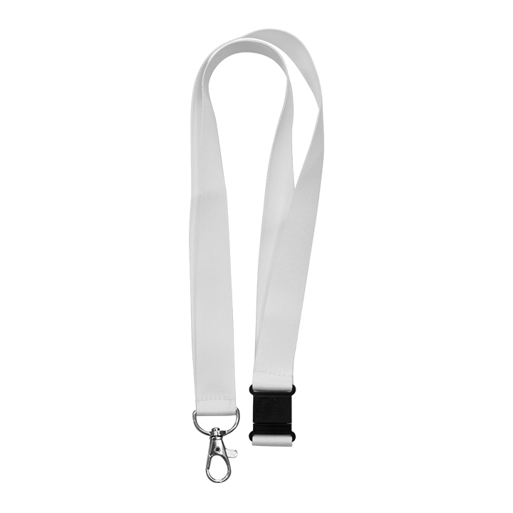 Sublimation Polyester Lanyard,White (Width:2cm)