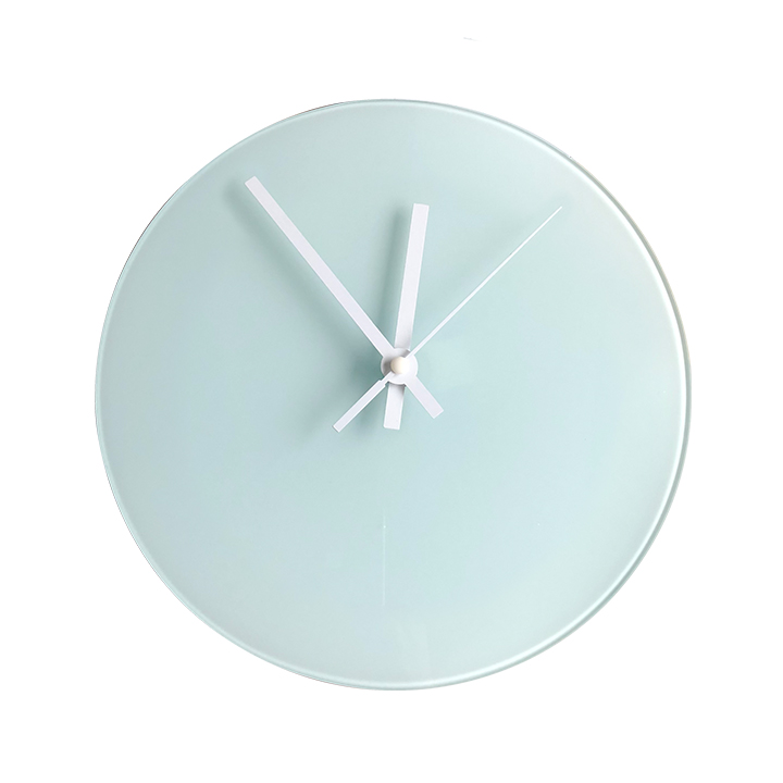 Round Glass Clock Dia. 20cm