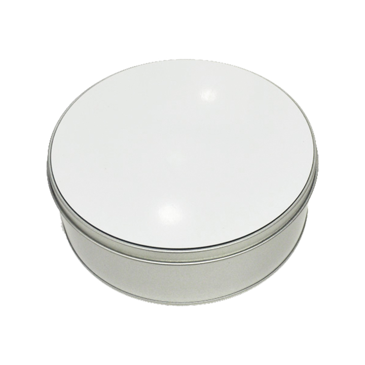 6" Metal Candy Tin,Round (φ15.7xH5.1cm)