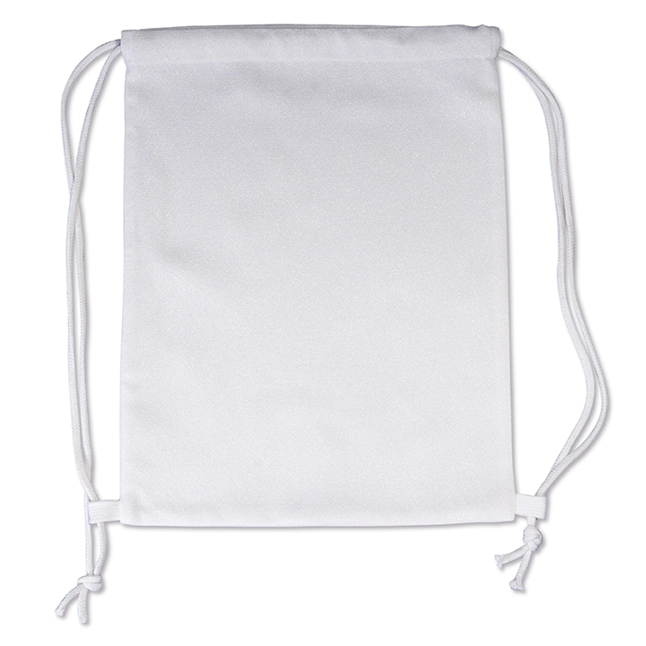 Sublimation Sparkling Fabric Drawstring Bag, 30x40cm