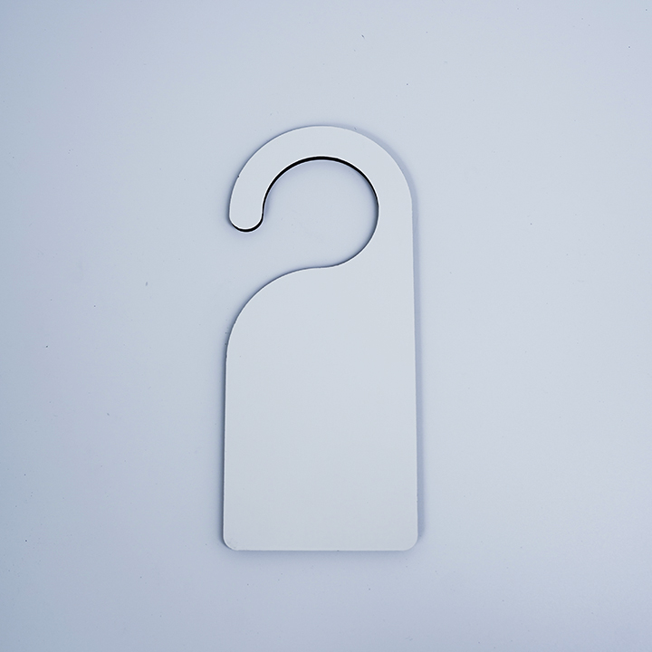 Sublimation MDF door hanger,10x23x0.5cm