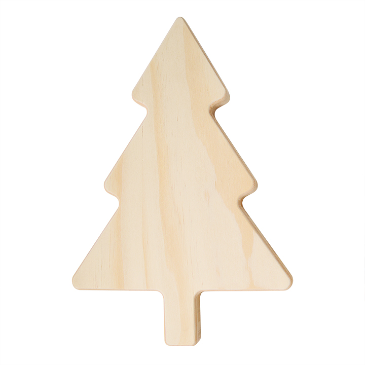 Sublimation Bamboo Cheese Board, Christmas Tree,19.5*29.5cm