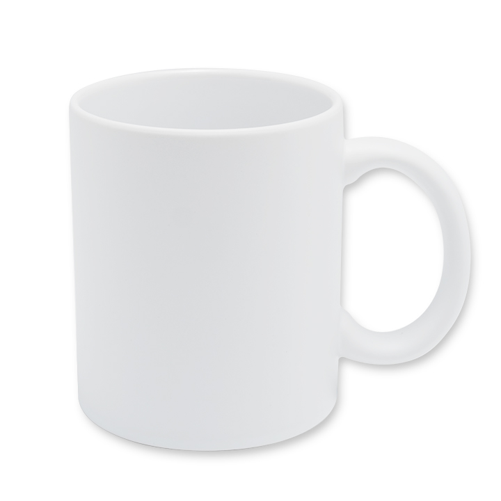 11oz Ceramic White Mug(Matte)