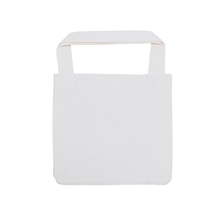 Sublimation Pure White Canvas Tote Bag,  30*20cm(with 10cm width bottom)