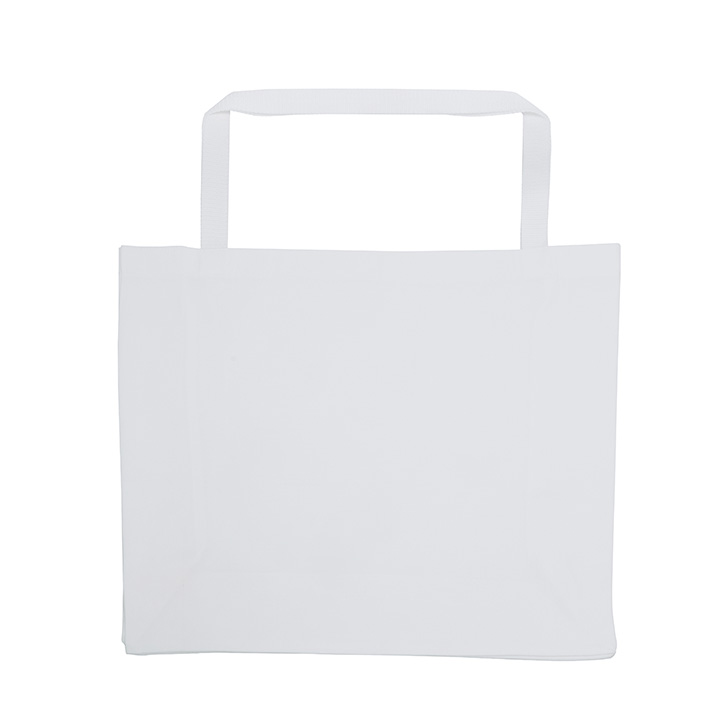 Sublimation Pure White Canvas Tote Bag,62*39cm(with 16cm width bottom)